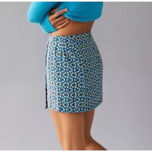 NWT Urban Outfitters Jagger Button Front Mini Skirt